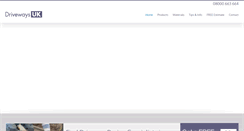 Desktop Screenshot of driveways-uk.co.uk